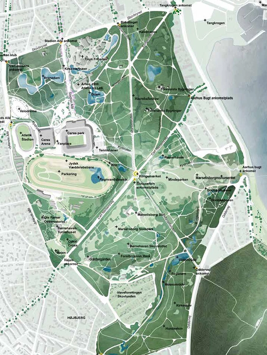 Illustration fra Kongelundens udviklingsplan